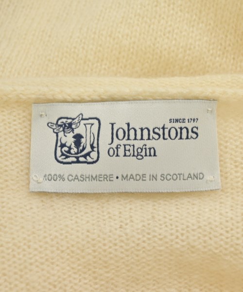Johnstons of Elgin（ジョンストンズオブエルガン）ニット・セーター 白 サイズ:S レディース/2200667901179