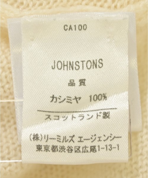 Johnstons of Elgin（ジョンストンズオブエルガン）ニット・セーター 白 サイズ:S レディース/2200667901179