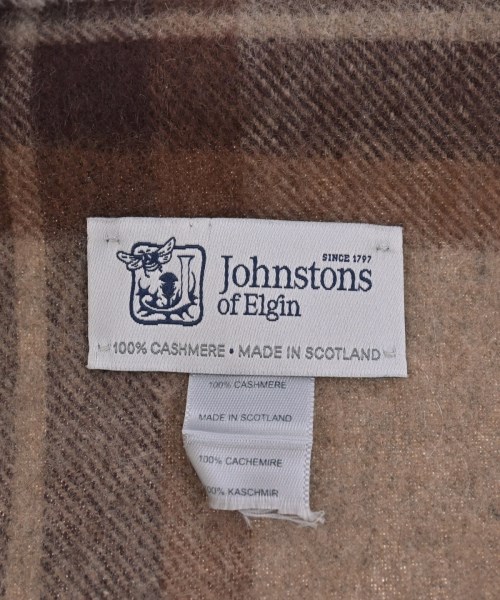 Johnstons of Elgin（ジョンストンズオブエルガン）ストール 茶 サイズ:- レディース/2200668970051
