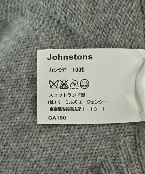 Johnstons of Elgin（ジョンストンズオブエルガン）ニット・セーター グレー サイズ:S-M レディース/2200733214035