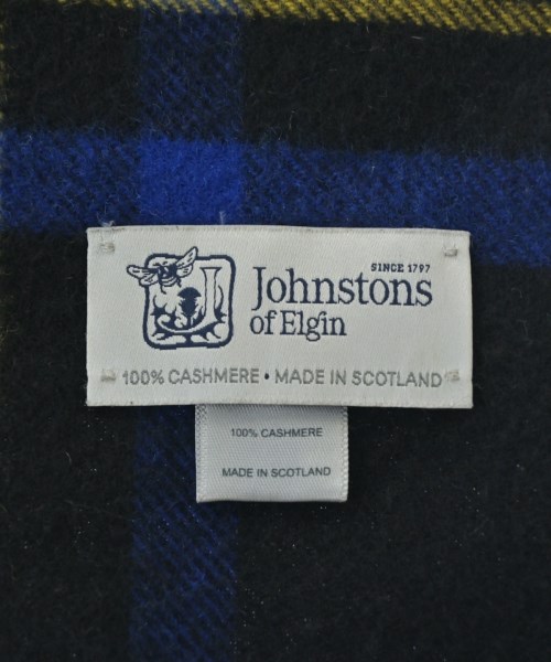 Johnstons of Elgin（ジョンストンズオブエルガン）ストール 黒 サイズ:- レディース/2200717568130