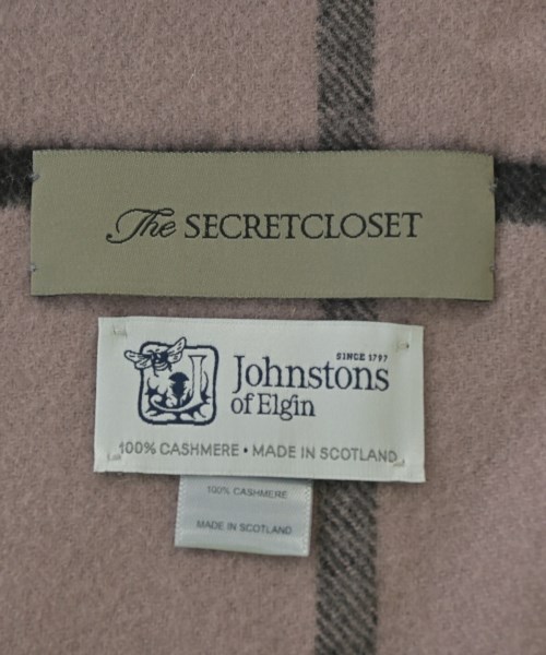 Johnstons of Elgin（ジョンストンズオブエルガン）ストール ピンク サイズ:- レディース/2200721220772