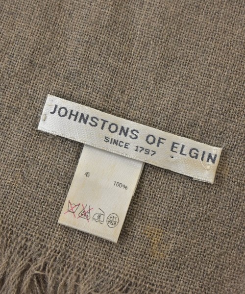 Johnstons of Elgin（ジョンストンズオブエルガン）ストール ベージュ サイズ:- メンズ/2200727579041