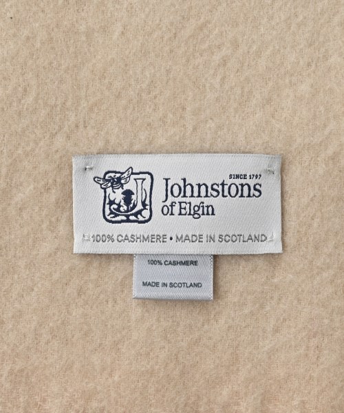 Johnstons of Elgin（ジョンストンズオブエルガン）ストール ベージュ サイズ:- レディース/2200680848178