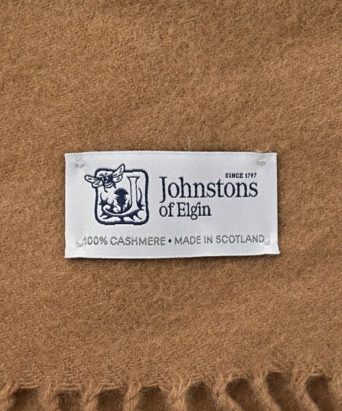 Johnstons of Elgin（ジョンストンズオブエルガン）ストール 茶 サイズ:- レディース/2200680848185
