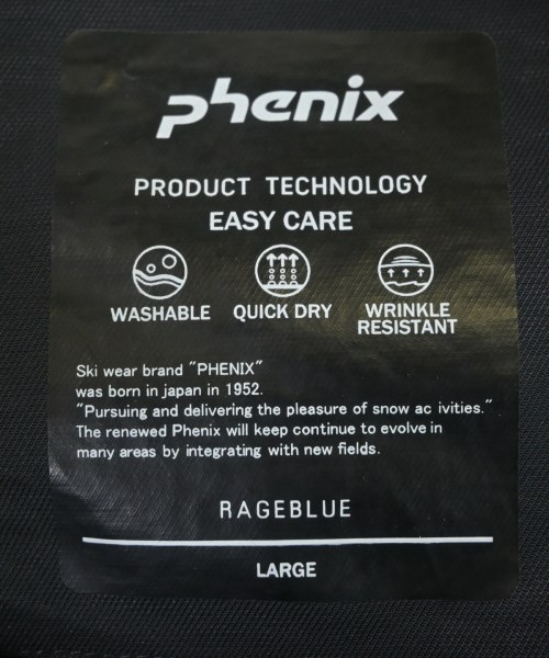 phenix（フェニックス）ジャケット 黒 サイズ:L メンズ/2200661766040