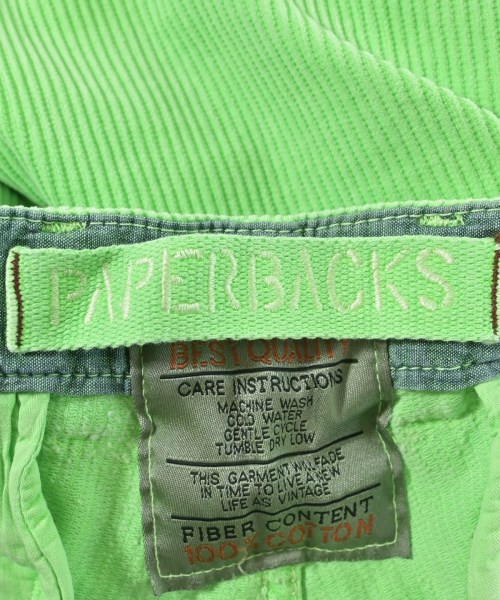 ORIGINAL PAPERBACKS（オリジナルペーパーバックス）ショートパンツ 緑 サイズ:31(M位) メンズ/2200648494119