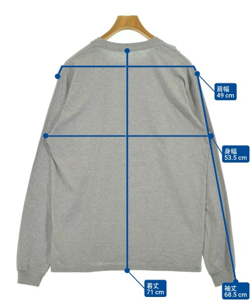 ROUGH AND RUGGED（ラフアンドラゲッド）Tシャツ・カットソー グレー サイズ:L メンズ/2200520908086