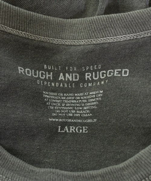 ROUGH AND RUGGED（ラフアンドラゲッド）Tシャツ・カットソー グレー サイズ:L メンズ/2200609895092