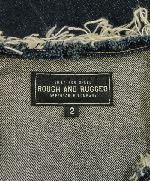 ROUGH AND RUGGED（ラフアンドラゲッド）デニムジャケット 紺 サイズ:2(M位) メンズ/2200707874036