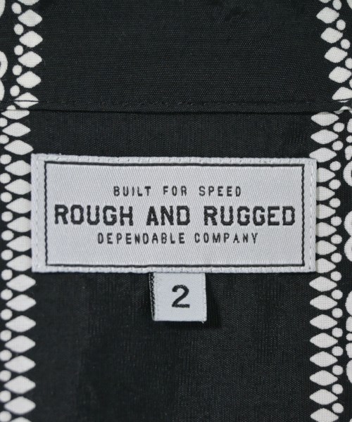 ROUGH AND RUGGED（ラフアンドラゲッド）カジュアルシャツ 黒 サイズ:2(M位) メンズ/2200685855140