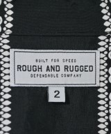 ROUGH AND RUGGED（ラフアンドラゲッド）カジュアルシャツ 黒 サイズ:2(M位) メンズ/2200685855140