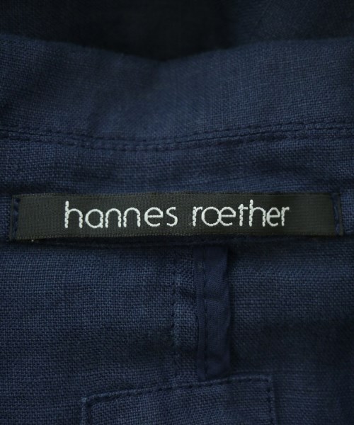 hannes roether（ハンンスルザー）カジュアルジャケット 紺 サイズ:-(XL位) メンズ/2200720372113