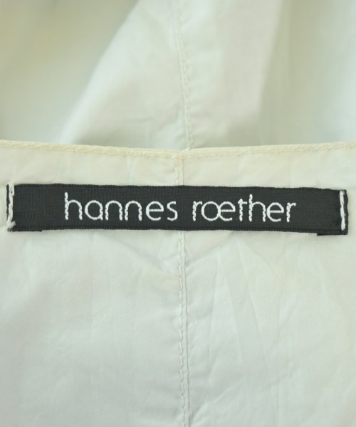 hannes roether（ハンンスルザー）ドレスシャツ 白 サイズ:M メンズ/2200720372144