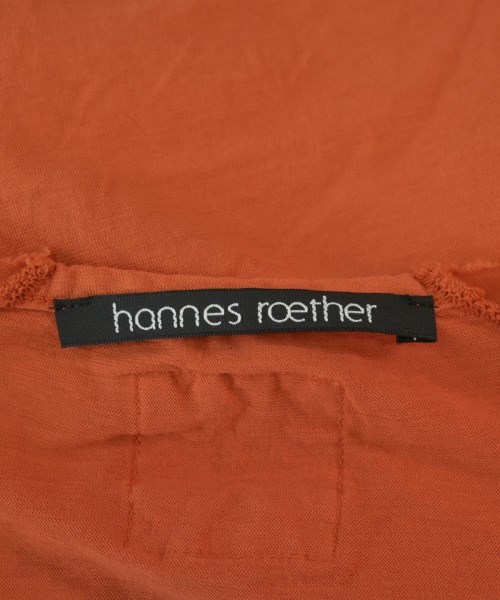 hannes roether（ハンンスルザー）Tシャツ・カットソー オレンジ サイズ:M メンズ/2200684989099