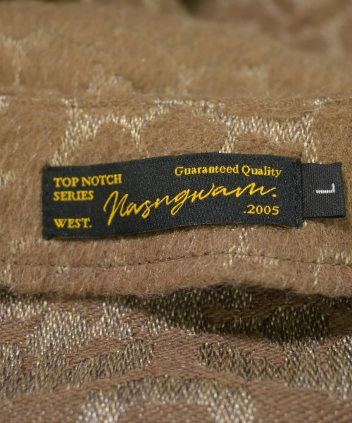 Nasngwam（ナスングワム）カーディガン 茶 サイズ:L メンズ/2200675663229