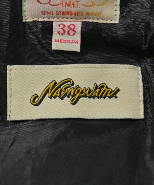 Nasngwam（ナスングワム）カバーオール 茶 サイズ:38(M位) メンズ/2200657414092