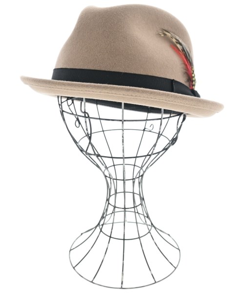 NEW YORK HAT(ニューヨークハット)ハット 茶 サイズ:L/2200654732045