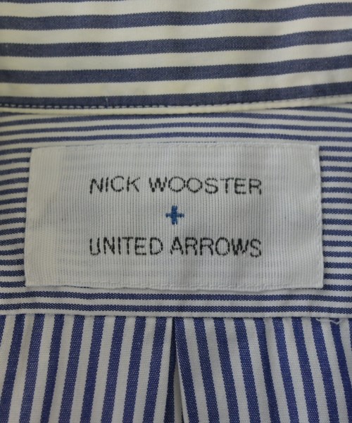 NICK WOOSTER（ニックウースター）カジュアルシャツ 青 サイズ:S メンズ/2200610037276