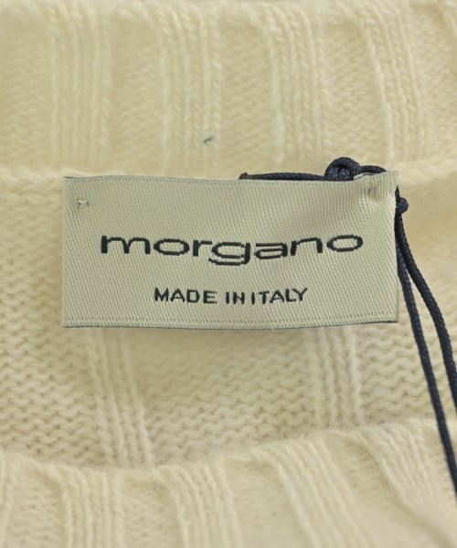 morgano（モルガノ）ニット・セーター 白 サイズ:50(M位) メンズ/2200633858896