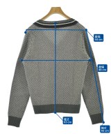 morgano（モルガノ）ニット・セーター グレー サイズ:46(XS位) メンズ/2200633858940