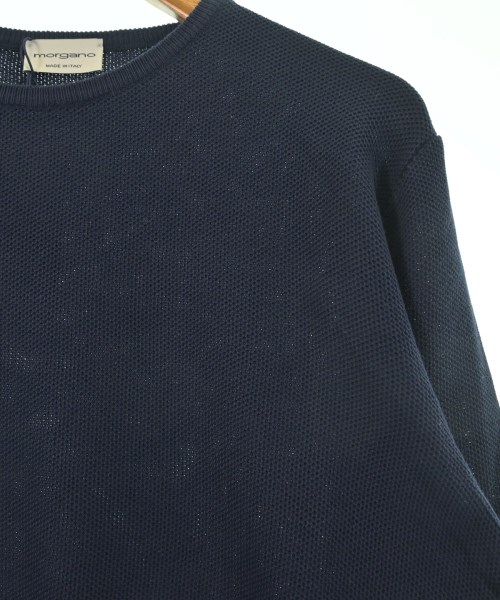 morgano（モルガノ）ニット・セーター 紺 サイズ:50(M位) メンズ/2200633858995