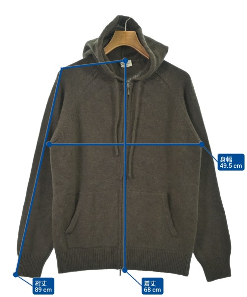 morgano（モルガノ）ニット・セーター 茶 サイズ:50(M位) メンズ/2200633859138