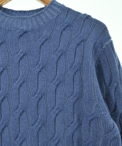 morgano（モルガノ）ニット・セーター 青 サイズ:50(M位) メンズ/2200633859176