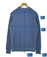 morgano（モルガノ）ニット・セーター 青 サイズ:50(M位) メンズ/2200633859176