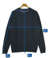 morgano（モルガノ）ニット・セーター 紺 サイズ:50(M位) メンズ/2200633859213