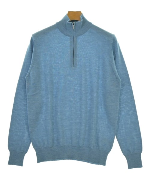 morgano（モルガノ）ニット・セーター 青 サイズ:48(S位) メンズ/2200633859275