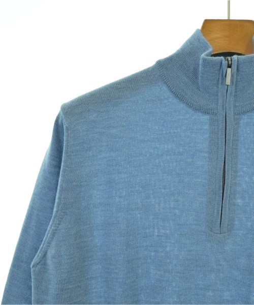 morgano（モルガノ）ニット・セーター 青 サイズ:48(S位) メンズ/2200633859275