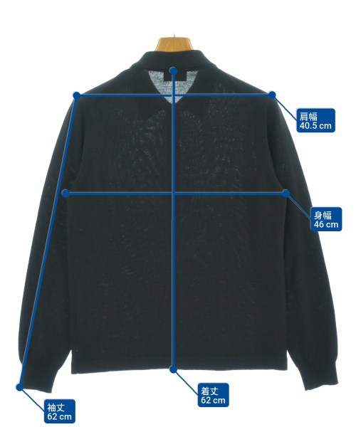 morgano（モルガノ）カーディガン 黒 サイズ:44(XXS位) メンズ/2200633336035