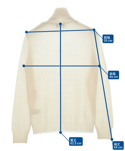 morgano（モルガノ）ニット・セーター 白 サイズ:44(XXS位) メンズ/2200633336066