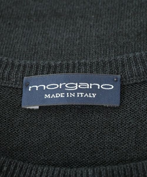 morgano（モルガノ）ニット・セーター 黒 サイズ:48(S位) メンズ/2200610137570