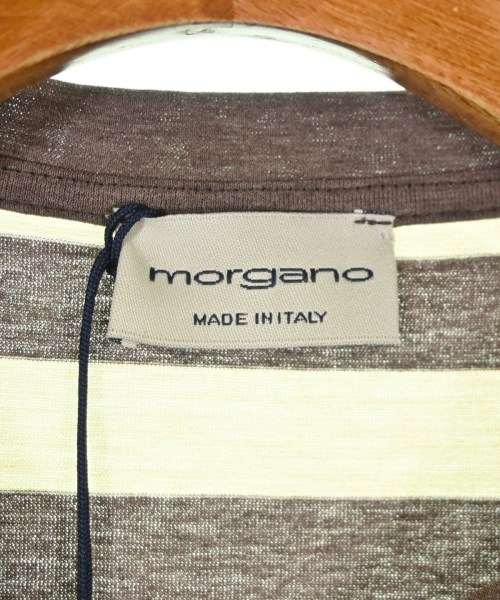 morgano（モルガノ）Tシャツ・カットソー ベージュ サイズ:50(M位) メンズ/2200690253252