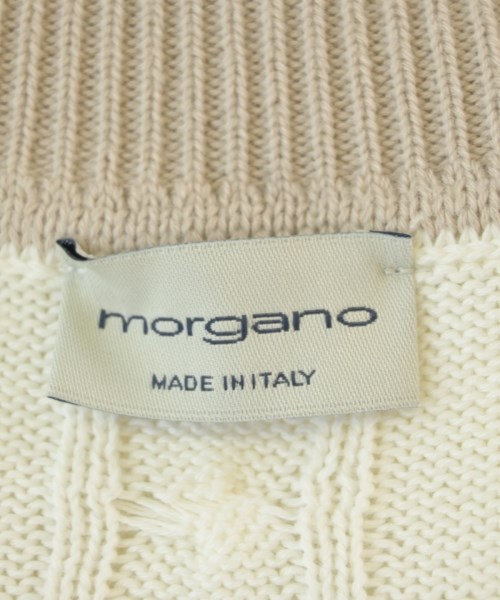 morgano（モルガノ）ニット・セーター 白 サイズ:50(M位) メンズ/2200690253412