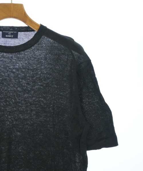 morgano（モルガノ）Tシャツ・カットソー 黒 サイズ:44(XXS位) メンズ/2200697190062