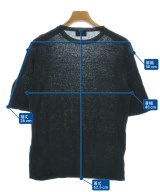 morgano（モルガノ）Tシャツ・カットソー 黒 サイズ:44(XXS位) メンズ/2200697190062