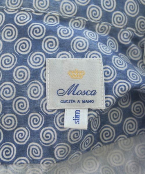 MOSCA（モスカ）カジュアルシャツ 青 サイズ:S メンズ/2200648279242