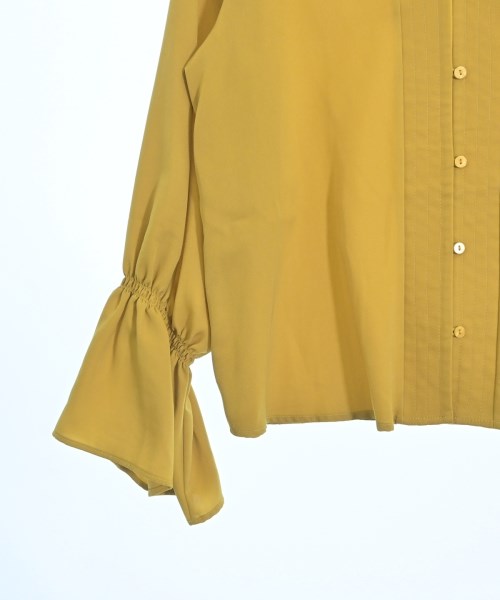 GREENDALE GARNET（グリーンデイルガーネット）ブラウス 黄 サイズ:F レディース/2200626061074