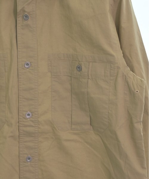 Soundman（サウンドマン）カジュアルシャツ ベージュ サイズ:38(M位) メンズ/2200462507194