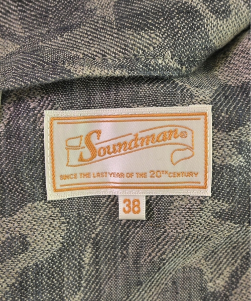 Soundman（サウンドマン）ジャケット グレー サイズ:38(M位) メンズ/2200465999095