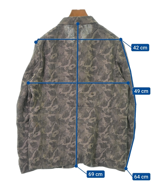 Soundman（サウンドマン）ジャケット グレー サイズ:38(M位) メンズ/2200465999095