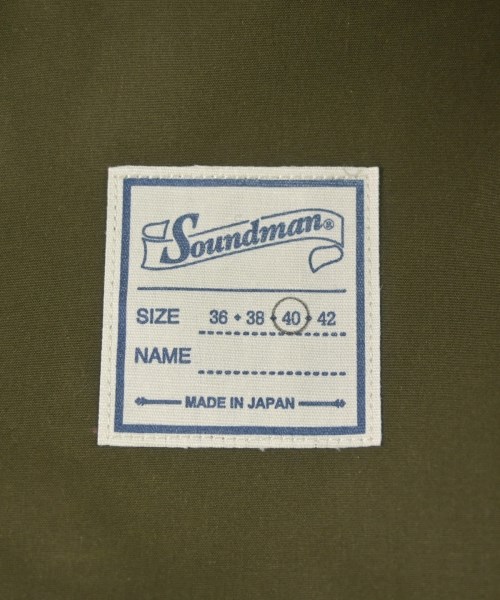 Soundman（サウンドマン）ミリタリーブルゾン カーキ サイズ:40(M位) メンズ/2200610070020