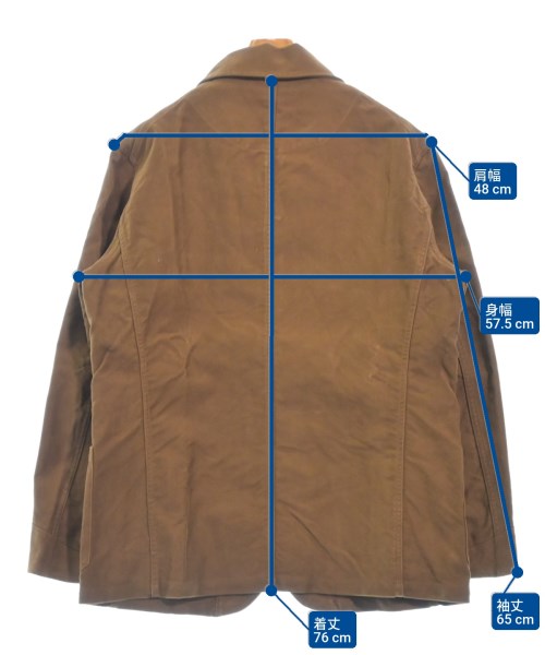 Soundman（サウンドマン）カジュアルジャケット 茶 サイズ:40(M位) メンズ/2200610116018