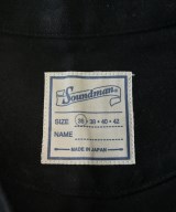 Soundman（サウンドマン）カジュアルシャツ 黒 サイズ:36(XS位) メンズ/2200610116049