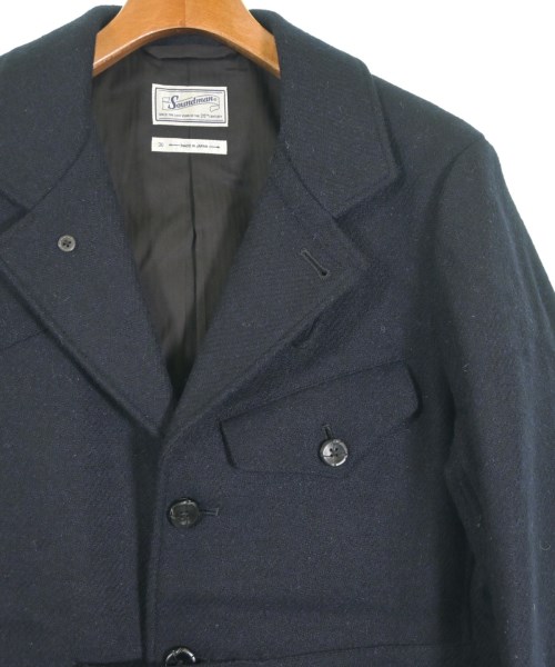 Soundman（サウンドマン）カジュアルジャケット 紺 サイズ:36(XS位) メンズ/2200647901014