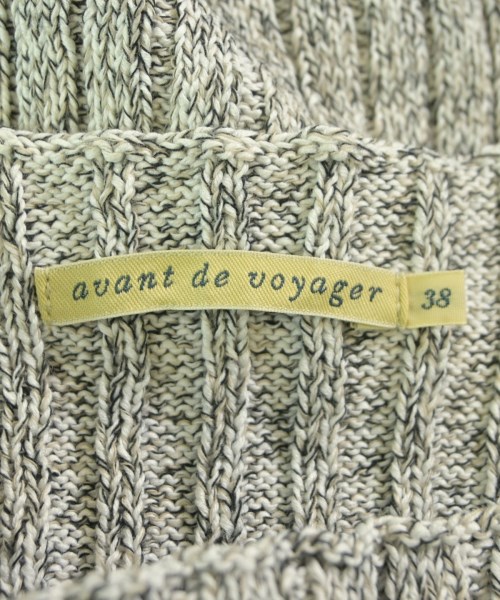 avant de voyager （アヴァンデボヤージ）ニット・セーター 白 サイズ:38(M位) レディース/2200629096073
