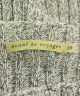 avant de voyager （アヴァンデボヤージ）ニット・セーター 白 サイズ:38(M位) レディース/2200629096073